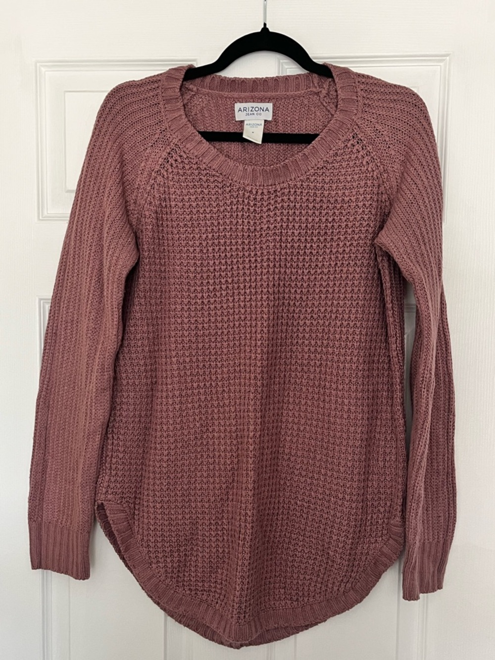 Arizona Jean Company Dusty Rose Crewneck Sweater